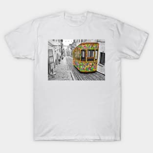 EXTRA - Lisbon Tram Revisited - Colorful T-Shirt